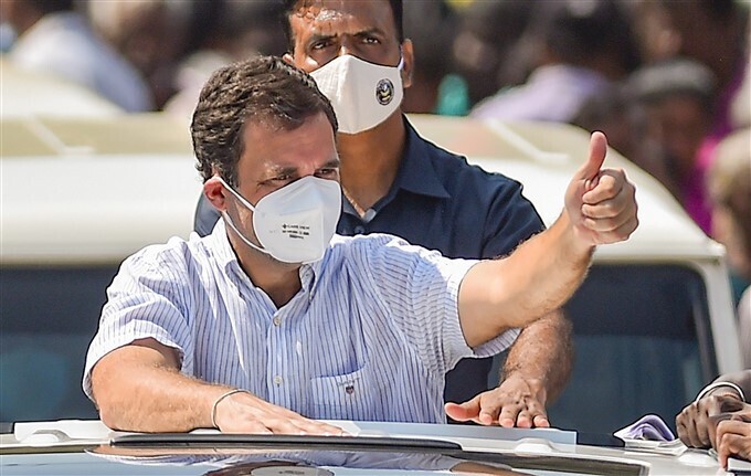 തമിഴ്‌നാട് ഇളക്കിമറിച്ച് രാഹുല്‍ ഗാന്ധി; കന്യാകുമാരിയിലെ തിരഞ്ഞെടുപ്പ് പ്രചാരണ ചിത്രങ്ങള്‍