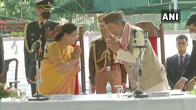 തിരാത് സിംഗ് റാവത്ത് ഉത്തരാഖണ്ഡ് മുഖ്യമന്ത്രിയായി ചുമതലയേറ്റു, ചിത്രങ്ങള്‍ കാണാം 