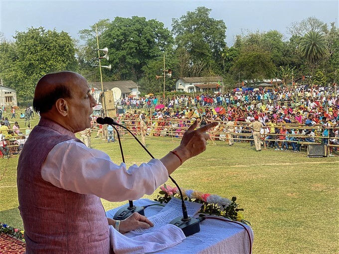 ബിജെപിയുടെ അസം തെരഞ്ഞെടുപ്പ് പ്രചാരണം, ചിത്രങ്ങള്‍ കാണാം