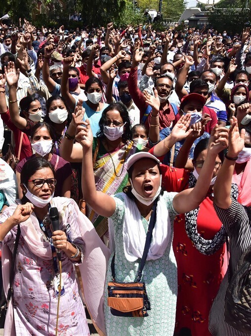 അഖിലേന്ത്യാ ബാങ്ക് പണിമുടക്ക് പൂർണം- ചിത്രങ്ങൾ