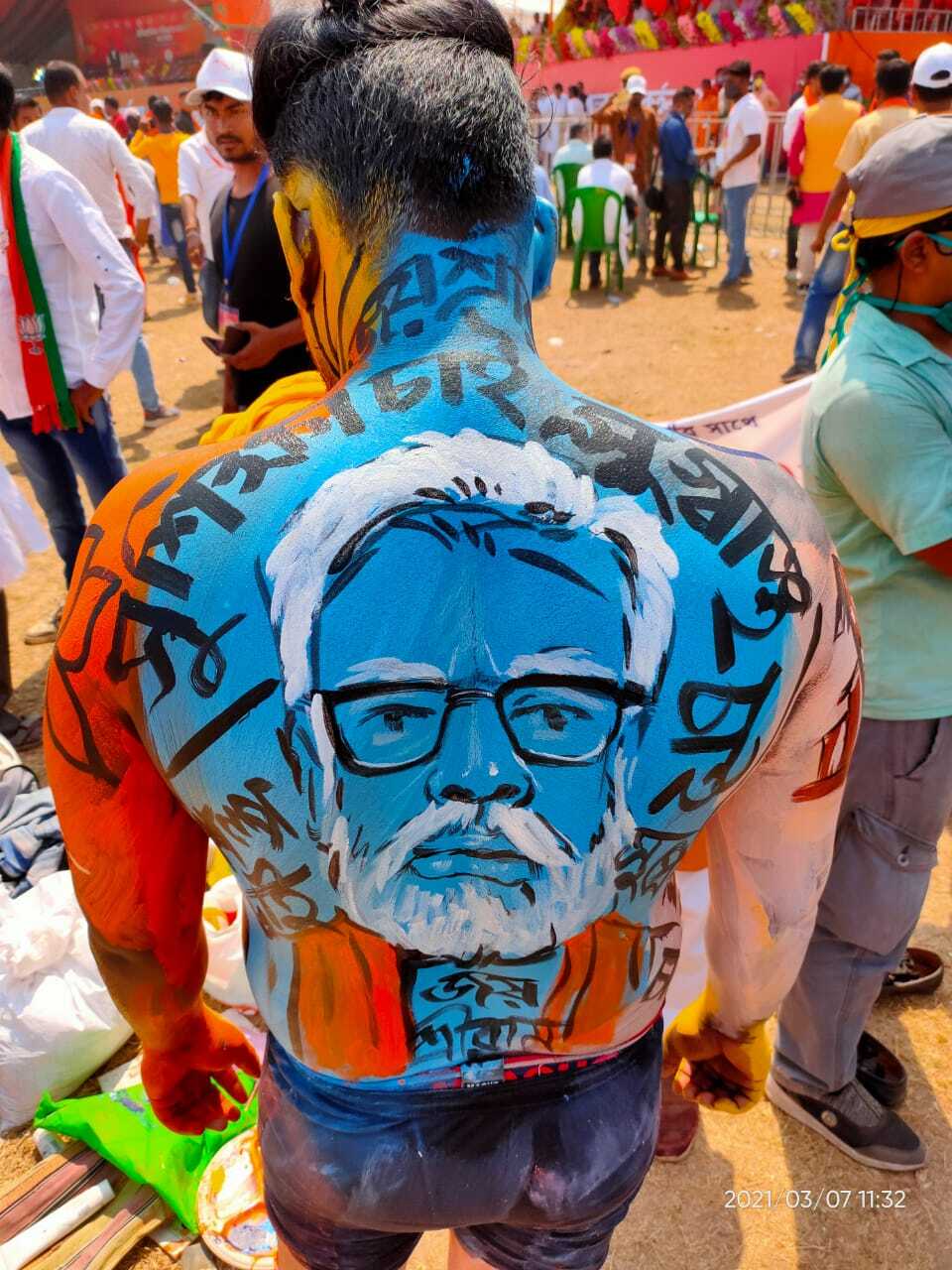 BJP brigade rally at Kolkata ahead of West Bengal Assembly Election 2021