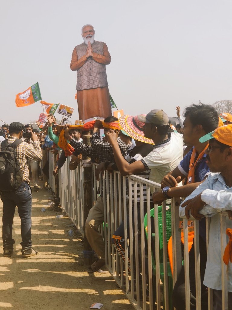 BJP brigade rally at Kolkata ahead of West Bengal Assembly Election 2021
