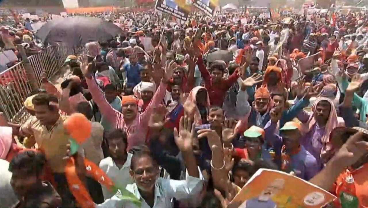 BJP brigade rally at Kolkata ahead of West Bengal Assembly Election 2021