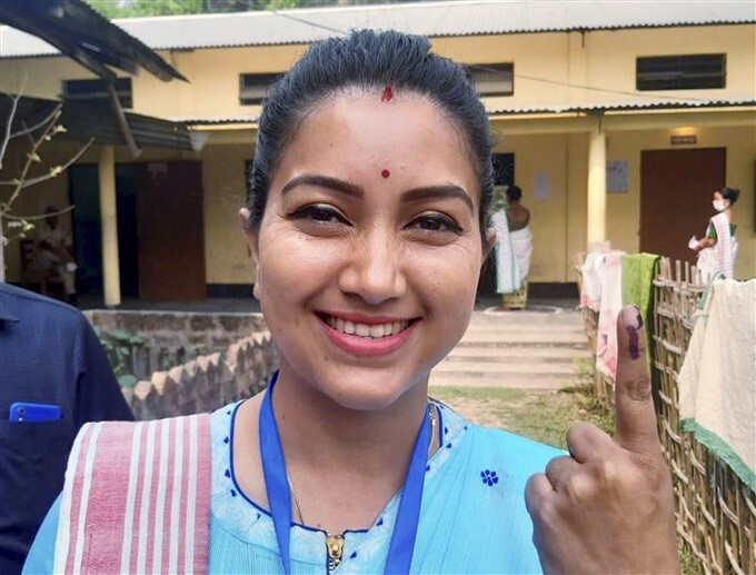 Assam Assembly Elections 1st Phase - Polling