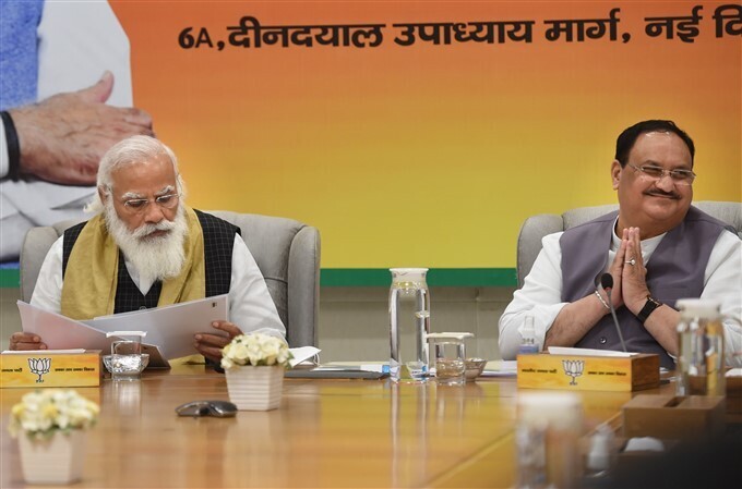 നിയമസഭാ തിരഞ്ഞെടുപ്പുകൾക്ക് തയ്യാറെടുത്ത് ബിജെപി, ചിത്രങ്ങൾ കാണാം