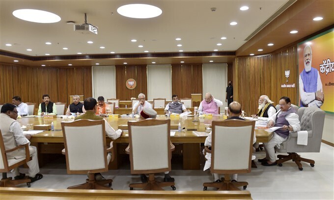 നിയമസഭാ തിരഞ്ഞെടുപ്പുകൾക്ക് തയ്യാറെടുത്ത് ബിജെപി, ചിത്രങ്ങൾ കാണാം