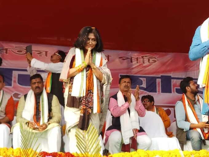 BJP Leader Rupa Ganguly