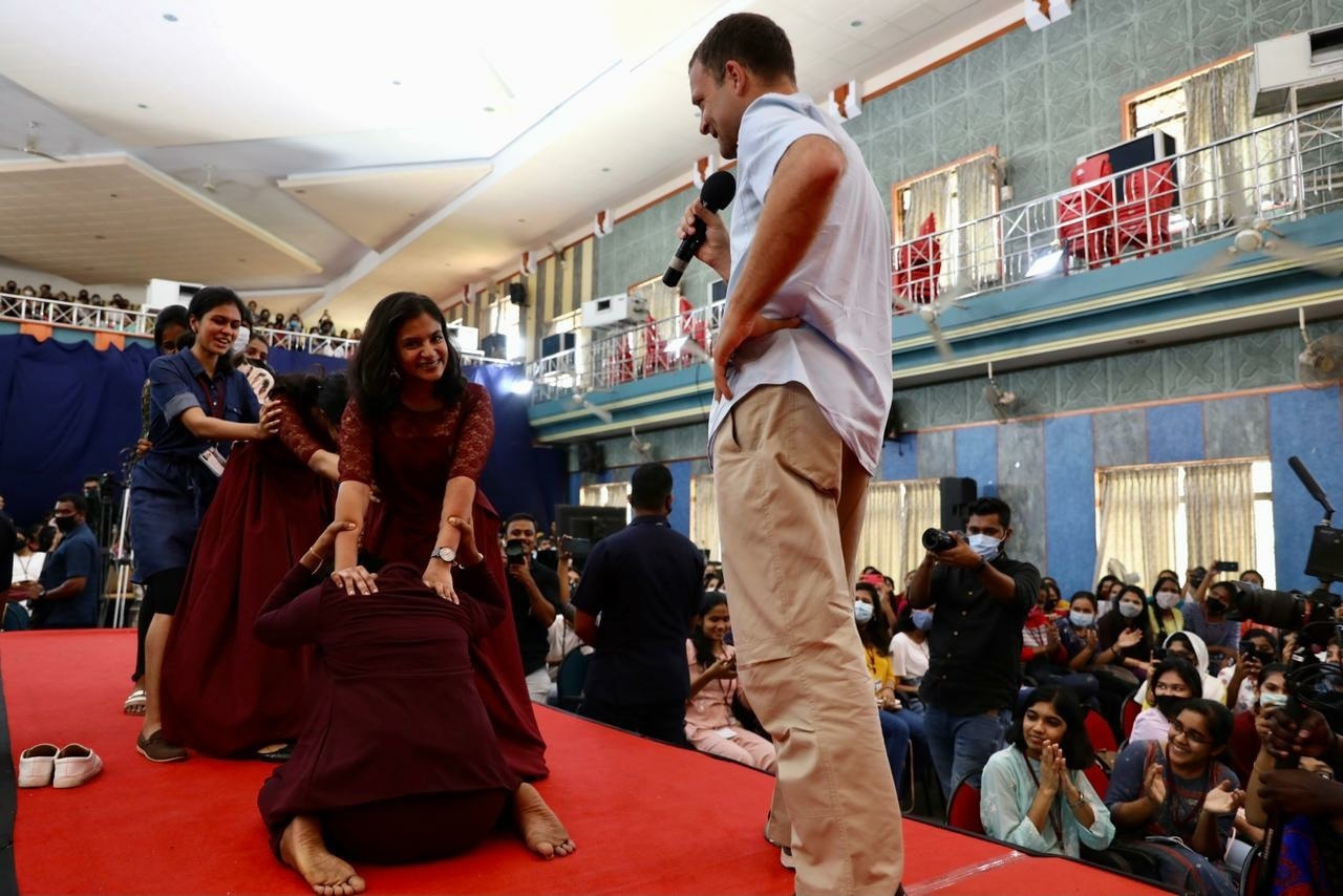 ಕೇರಳದಲ್ಲಿ ಕಾಂಗ್ರೆಸ್ ನಾಯಕ ರಾಹುಲ್ ಗಾಂಧಿ ಚುನಾವಣಾ ಪ್ರಚಾರ 