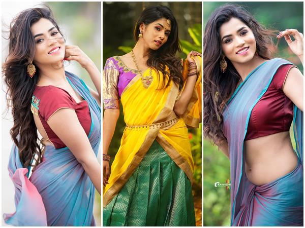 ധാവണിയിലും ഗ്ലാമറസായി വിരാനിക ഷെട്ടി, സൗന്ദര്യത്തിന്റെ രഹസ്യം എന്തെന്ന് ആരാധകര്‍; വൈറല്‍ ചിത്രങ്ങള്‍ കാണാം