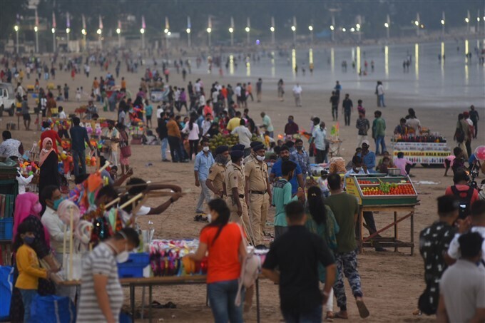 കൊറോണ ആശങ്ക ഇരട്ടിയായി മഹാരാഷ്ട്ര: കര്‍ഫ്യൂ പ്രഖ്യാപിച്ചു- ചിത്രങ്ങള്‍