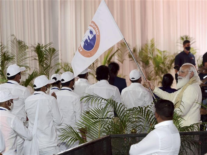 PM Modi inaugurates Azadi Ka Amrut Mahotsav