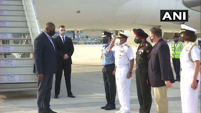 US Defence Secretary Lloyd Austin 3 day Visit To India