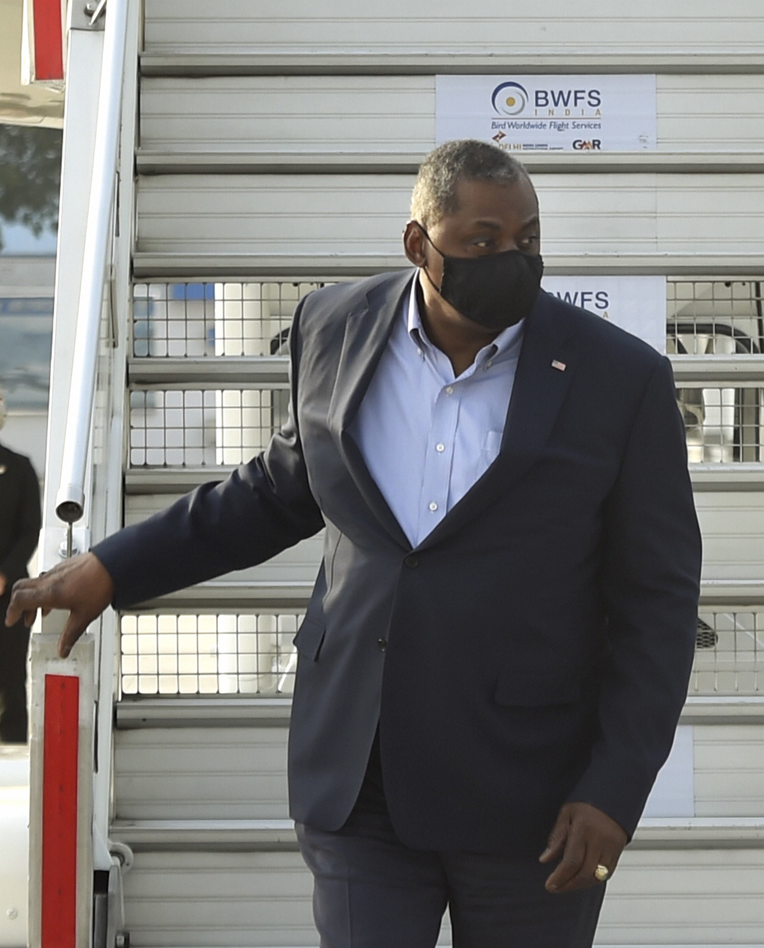 അമേരിക്കന്‍ പ്രതിരോധ സെക്രട്ടറി ലോയിഡ് ഓസ്റ്റിന്‍ ഇന്ത്യയില്‍