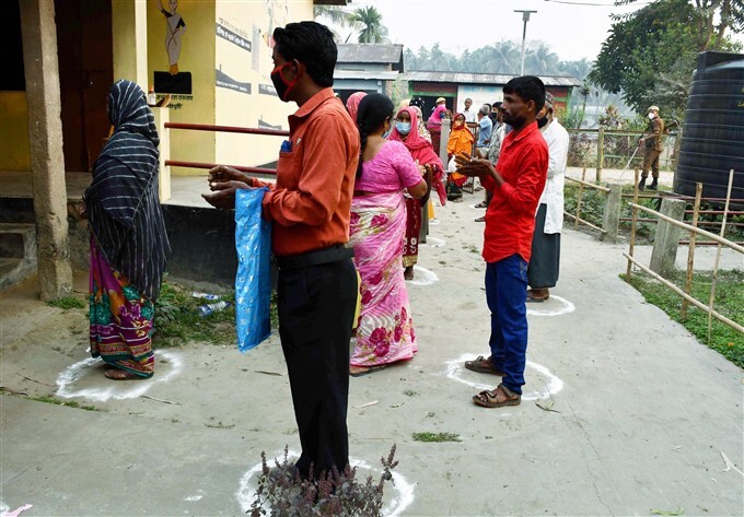 Assam Assembly Elections 1st Phase - Polling