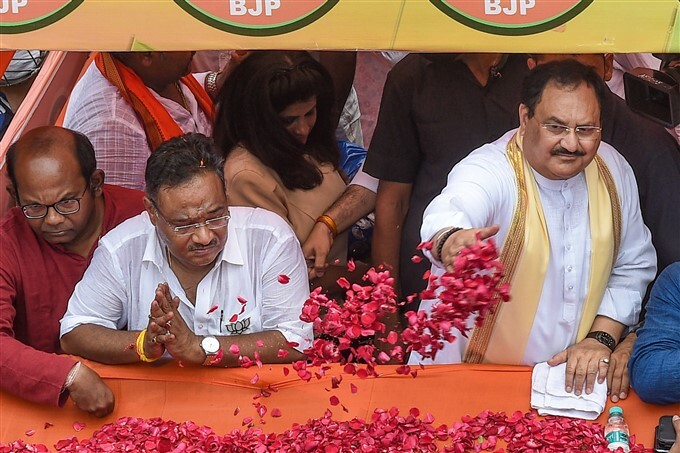 BJP President JP Nadda During Election Campaign In West Bengal - Oneindia