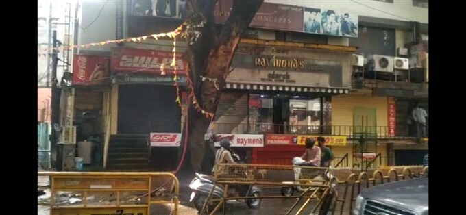 കൊവിഡ് രണ്ടാം തരംഗം: ലോക്ക്ഡൗണിലായി കര്‍ണാടക, ചിത്രങ്ങള്‍ കാണാം