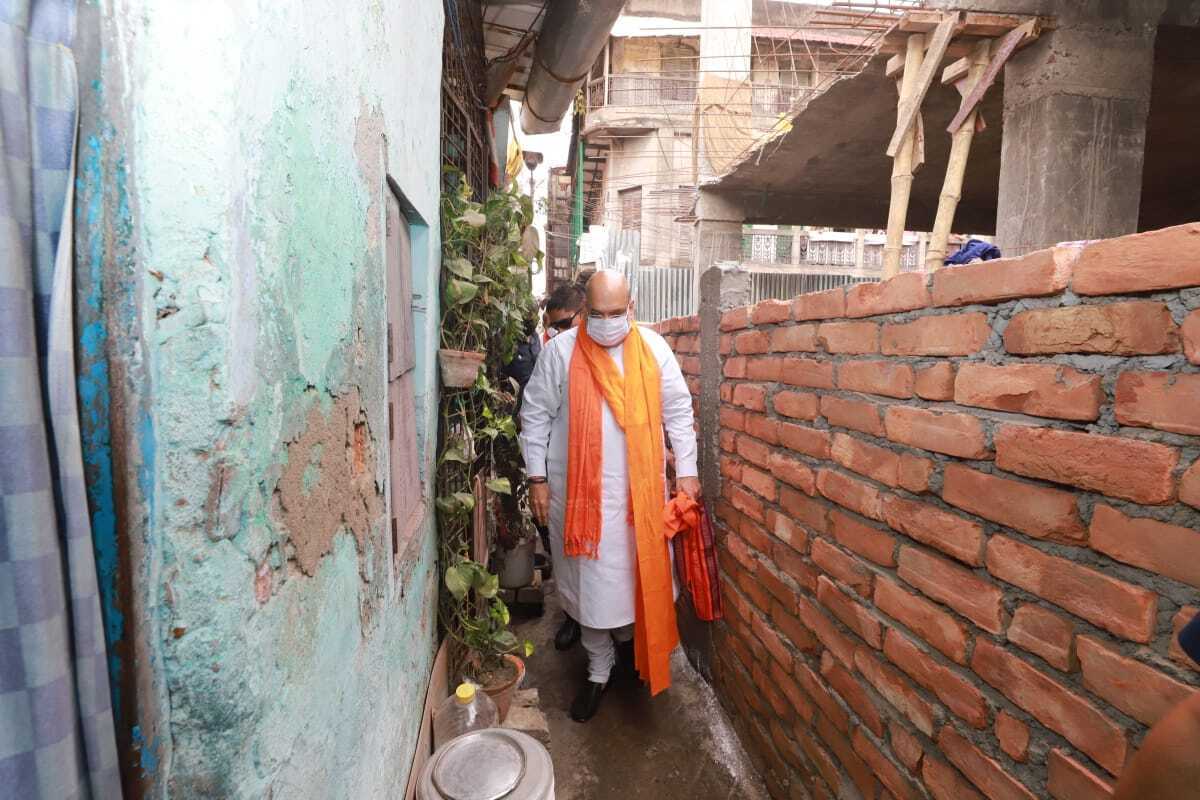 HM Amit Shah Door to Door campaign in West Bengal