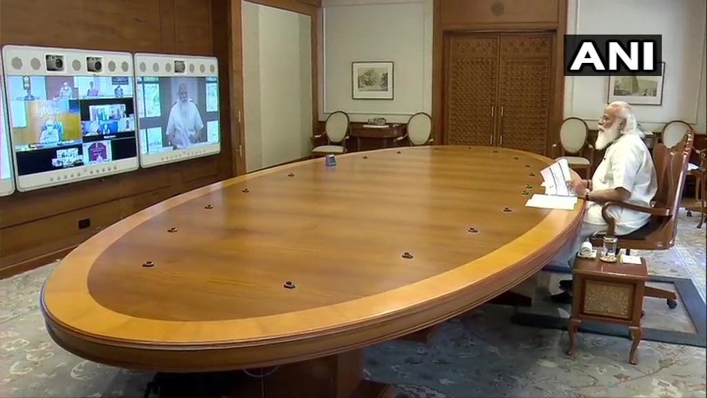 രാജ്യം വീണ്ടും കൊറോണ ഭീഷണിയില്‍; നരേന്ദ്ര മോദി യോഗം വിളിച്ചു, ചിത്രങ്ങൾ കാണാം