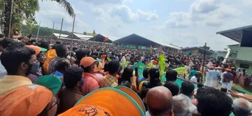 ബിജെപി പ്രവര്‍ത്തകരില്‍ ആവേശം വിതറി നരേന്ദ്ര മോദിയുടെ തിരഞ്ഞെടുപ്പ് പ്രചാരണം: ചിത്രങ്ങള്‍