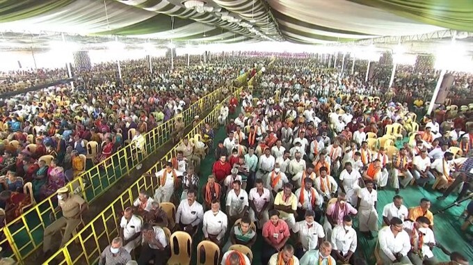 തമിഴ്‌നാട്ടില്‍ തിരഞ്ഞെടുപ്പ് പ്രചാരണത്തിന് എത്തിയ പ്രധാനമന്ത്രി നരേന്ദ്ര മോദി- ചിത്രങ്ങള്‍