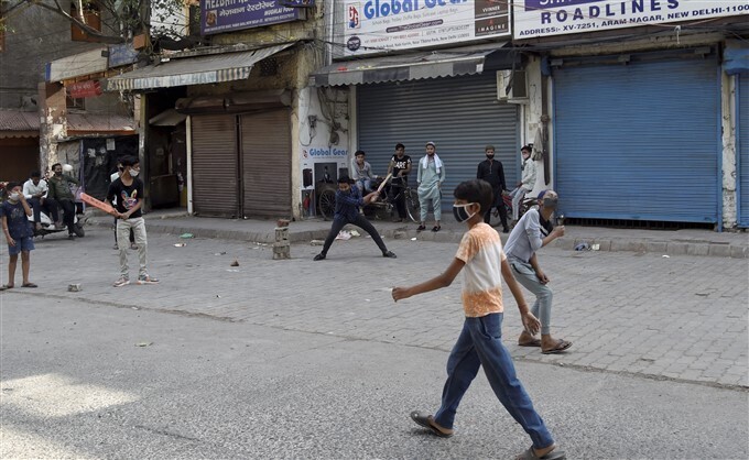 ദല്‍ഹി ലോക്ക്ഡൗണ്‍ ചിത്രങ്ങള്‍ (22-05-2021)