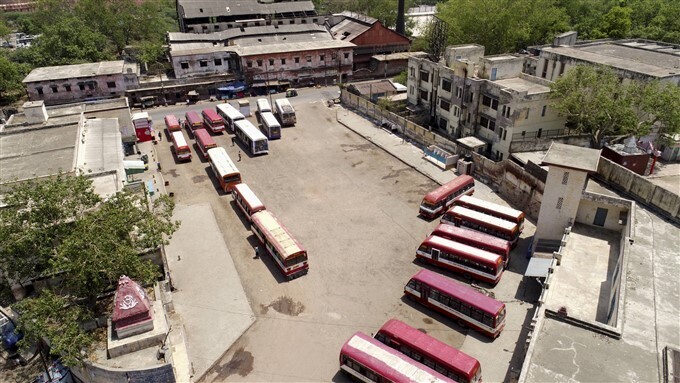 ಚಿತ್ರಗಳು: ಉತ್ತರಪ್ರದೇಶದಲ್ಲಿ ಲಾಕ್‌ಡೌನ್ ಪರಿಸ್ಥಿತಿ