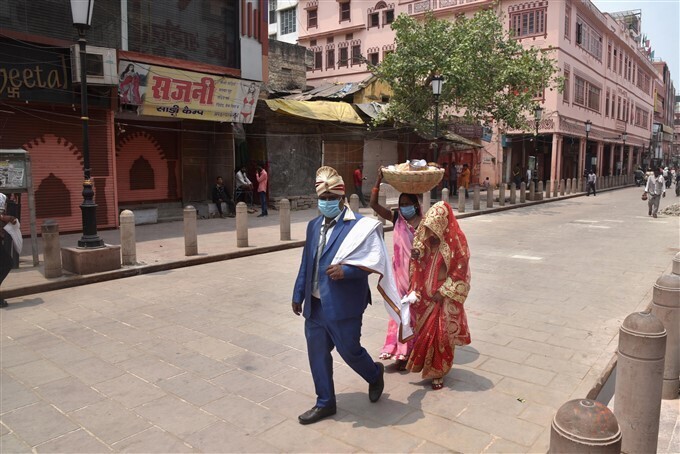 ಚಿತ್ರಗಳು: ಉತ್ತರಪ್ರದೇಶದಲ್ಲಿ ಲಾಕ್‌ಡೌನ್ ಪರಿಸ್ಥಿತಿ