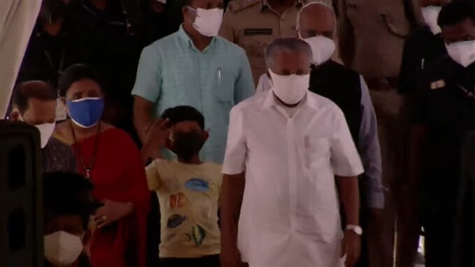 രണ്ടാം പിണറായി സര്‍ക്കാരിന്റെ സത്യപ്രതിജ്ഞാ ചടങ്ങ്, ചിത്രങ്ങള്‍