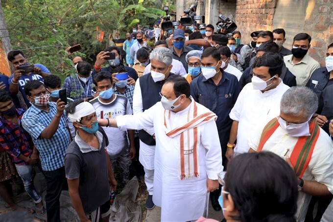 BJP President J.P. Nadda 2 day Visit to West Bengal - Oneindia