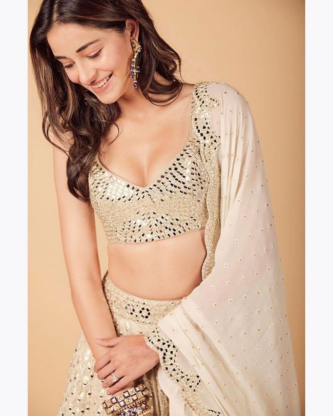 വേറിട്ട ലുക്കില്‍ നടി അനന്യ പാണ്ഡെ: ചിത്രങ്ങള്‍ കാണാം