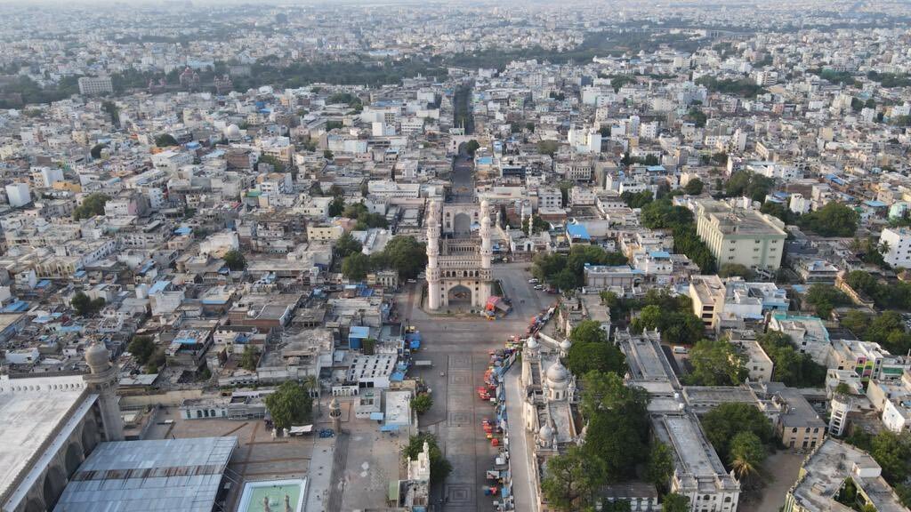ലോക്ക്ഡൗണില്‍ ഹൈദരാബാദ്- ചിത്രങ്ങള്‍ കാണാം