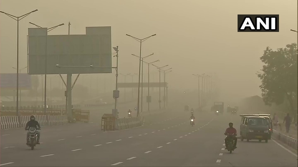 പൊടിയിൽ മൂടി ദില്ലി, ചിത്രങ്ങൾ കാണാം