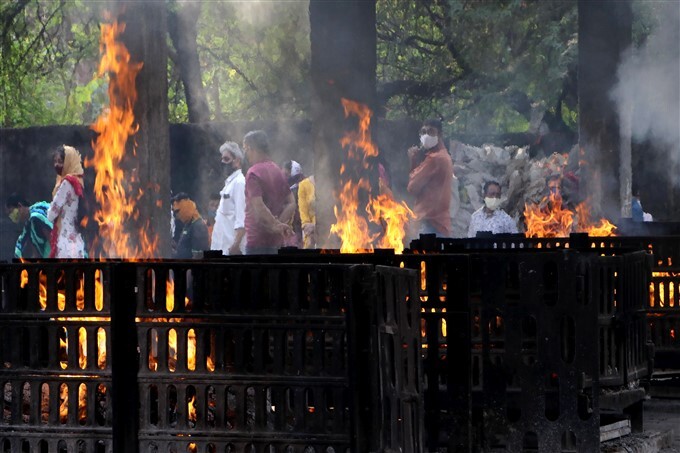 Cremation Of COVID-19 Victims In India, 21/05/2021