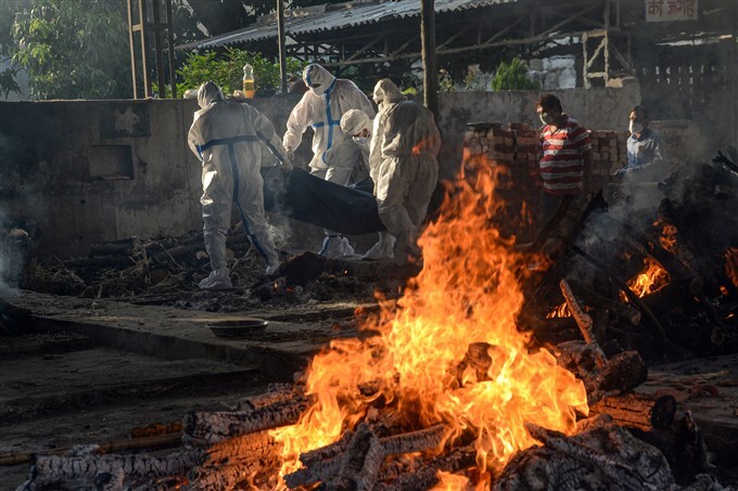 Cremation Of COVID-19 Victims In India, 21/05/2021
