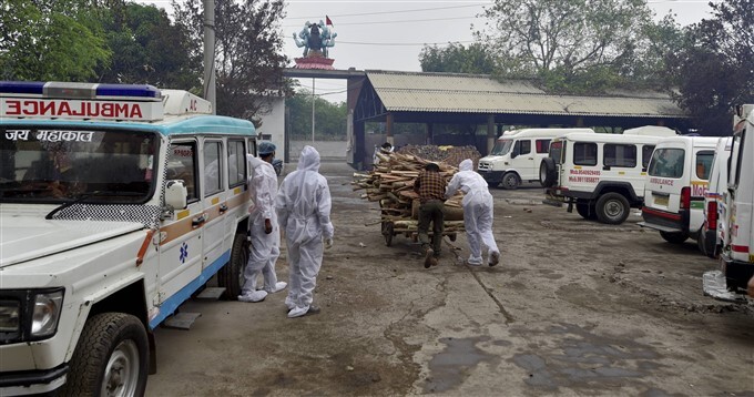 Cremation Of COVID-19 Victims In India, 21/05/2021