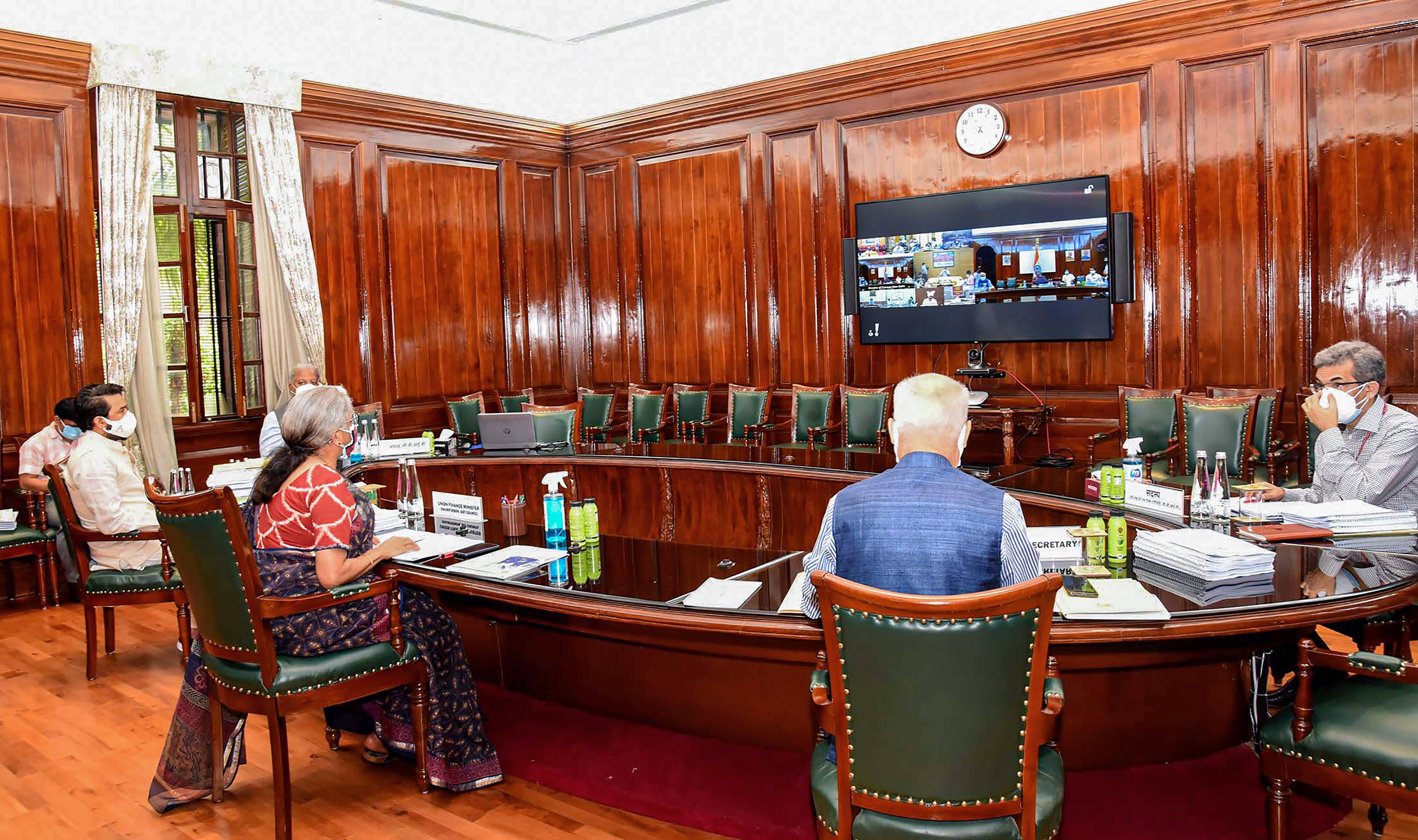 43ാം ജിഎസ്ടി കൗണ്‍സില്‍ യോഗത്തിന്റെ ചിത്രങ്ങള്‍ കാണാം