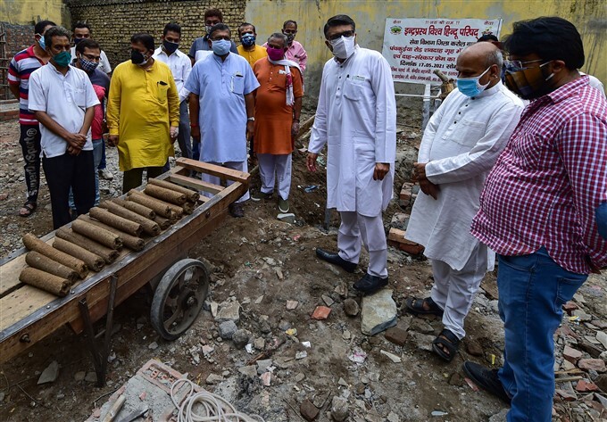 Cremation Of COVID-19 Victims In India, 21/05/2021