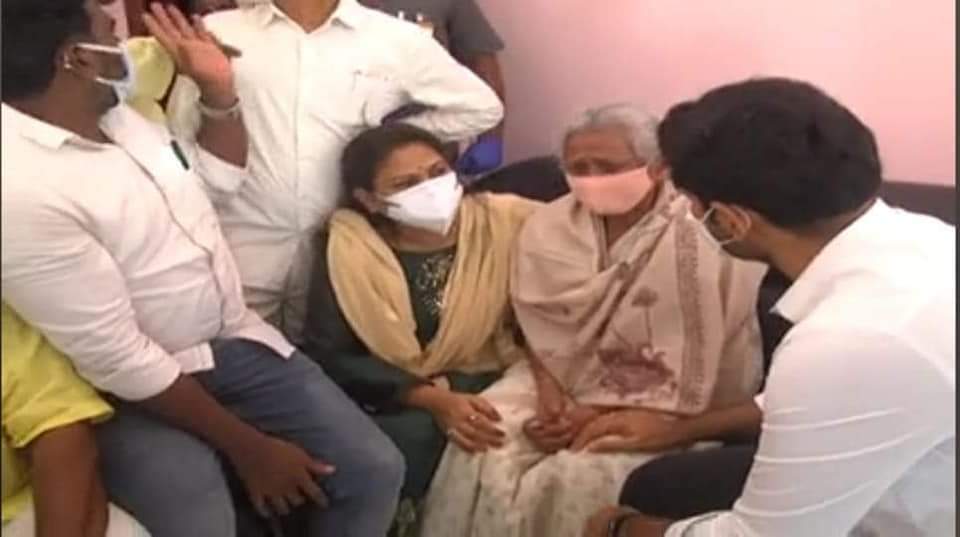MLC N Lokesh visits Dr Sudhakar's Family And Slams AP Govt