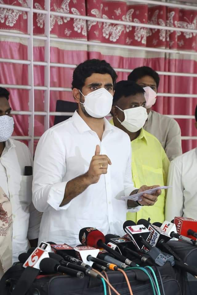 MLC N Lokesh visits Dr Sudhakar's Family And Slams AP Govt