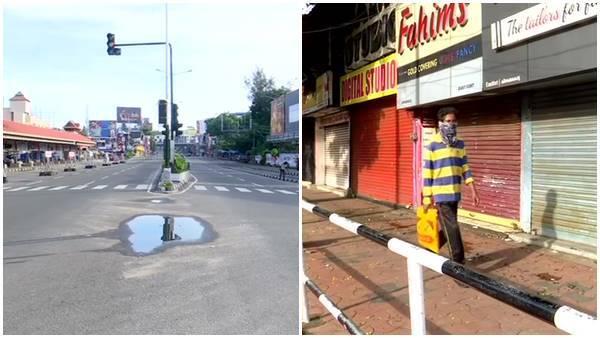 കേരളം ലോക്ക് ഡൗണിൽ, ചിത്രങ്ങൾ കാണാം