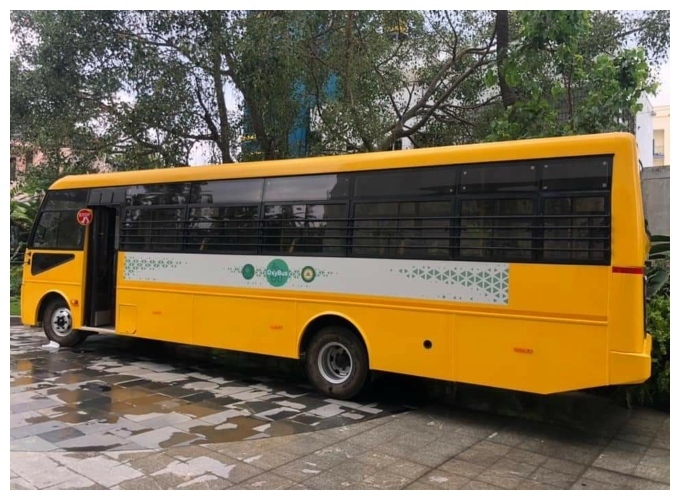 Oxybus Service In Bengaluru To Provide Oxygen Support To Needy