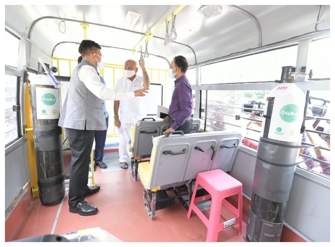 ಚಿತ್ರಗಳು; ಬೆಂಗಳೂರಲ್ಲಿ Oxygen On Wheels ಸೇವೆ