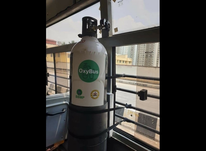 ಚಿತ್ರಗಳು; ಬೆಂಗಳೂರಲ್ಲಿ Oxygen On Wheels ಸೇವೆ
