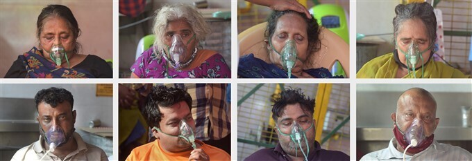 കൊവിഡ് രോഗികള്‍ക്ക് സൗജന്യ ഓക്‌സിജന്‍ നല്‍കി ഗാസിയാബാദിലെ ഗുരുദ്വാര, ചിത്രങ്ങള്‍ കാണാം