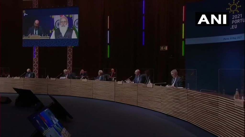 ഇന്ത്യ-യുറോപ്യന്‍ യുണിയന്‍ യോഗത്തില്‍ പങ്കെടുത്ത് പ്രധാനമന്ത്രി നരേന്ദ്ര മോദി, ചിത്രങ്ങള്‍