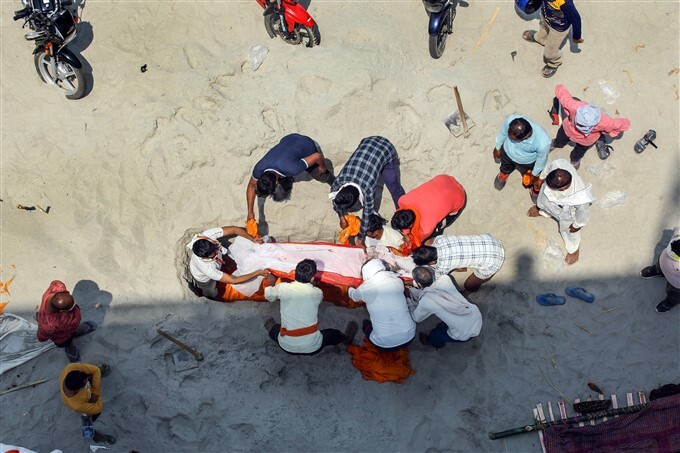 Cremation Of COVID-19 Victims In India, 21/05/2021