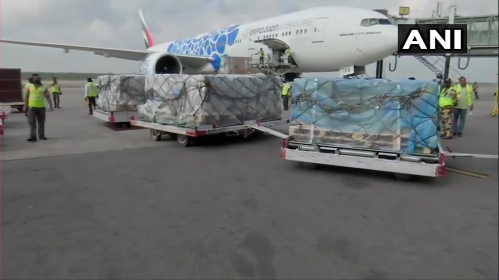 റഷ്യയുടെ കൊവിഡ് വാക്‌സിന്‍ സ്പുട്‌നിക് ഹൈദരാബാദിലെത്തി: ചിത്രങ്ങള്‍