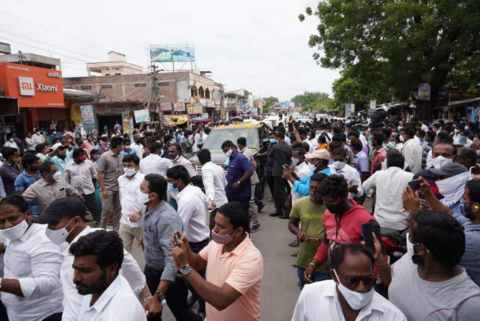 వైయస్ షర్మిల సూర్యాపేట జిల్లా పర్యటన 