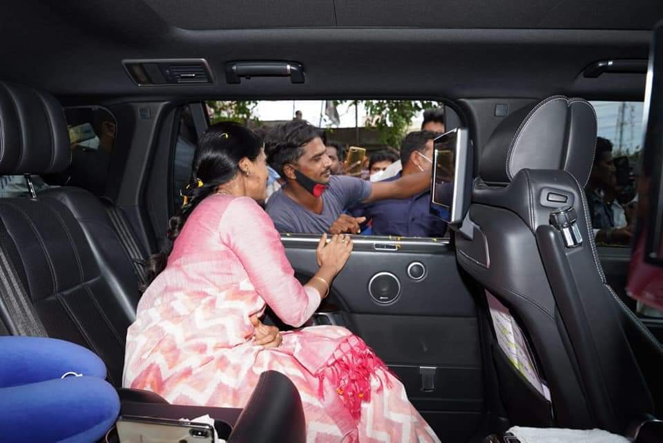 వైయస్ షర్మిల సూర్యాపేట జిల్లా పర్యటన 