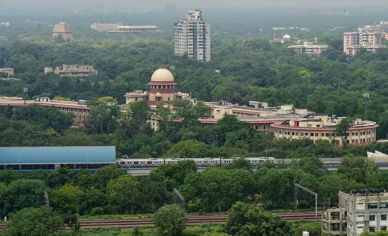 ലോക്ക്ഡൗണ്‍ പിന്‍വലിച്ചതിന് ശേഷമുള്ള ദില്ലി നഗരത്തിന്റെ ആകാശ കാഴ്ച- ചിത്രങ്ങള്‍ കാണാം